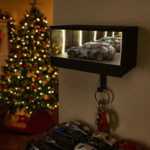 LED Infinity Garage Car Key Holder & Keychain Rack for Home, Office & Apartment